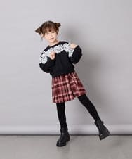 KJKAG22029 a.v.v KIDS(アー・ヴェ・ヴェ) [120-160]【WEB限定】レーストレーナー ブラック