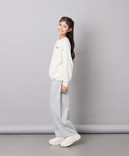 KJKAG29039 a.v.v KIDS(アー・ヴェ・ヴェ) [140-150]【男女兼用】ヘンリーネックPO アイボリー