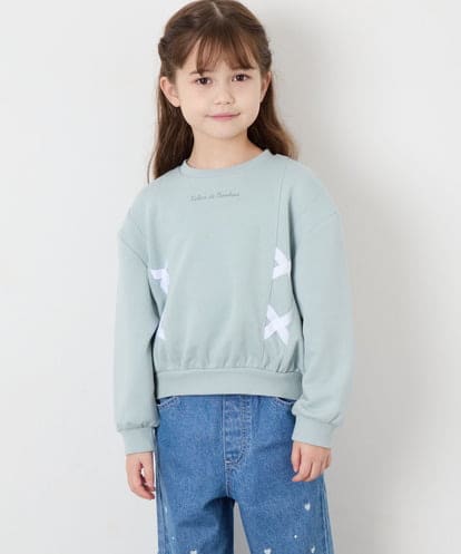 KJKAG47026 a.v.v KIDS [120-160]レースアップリボントレーナー