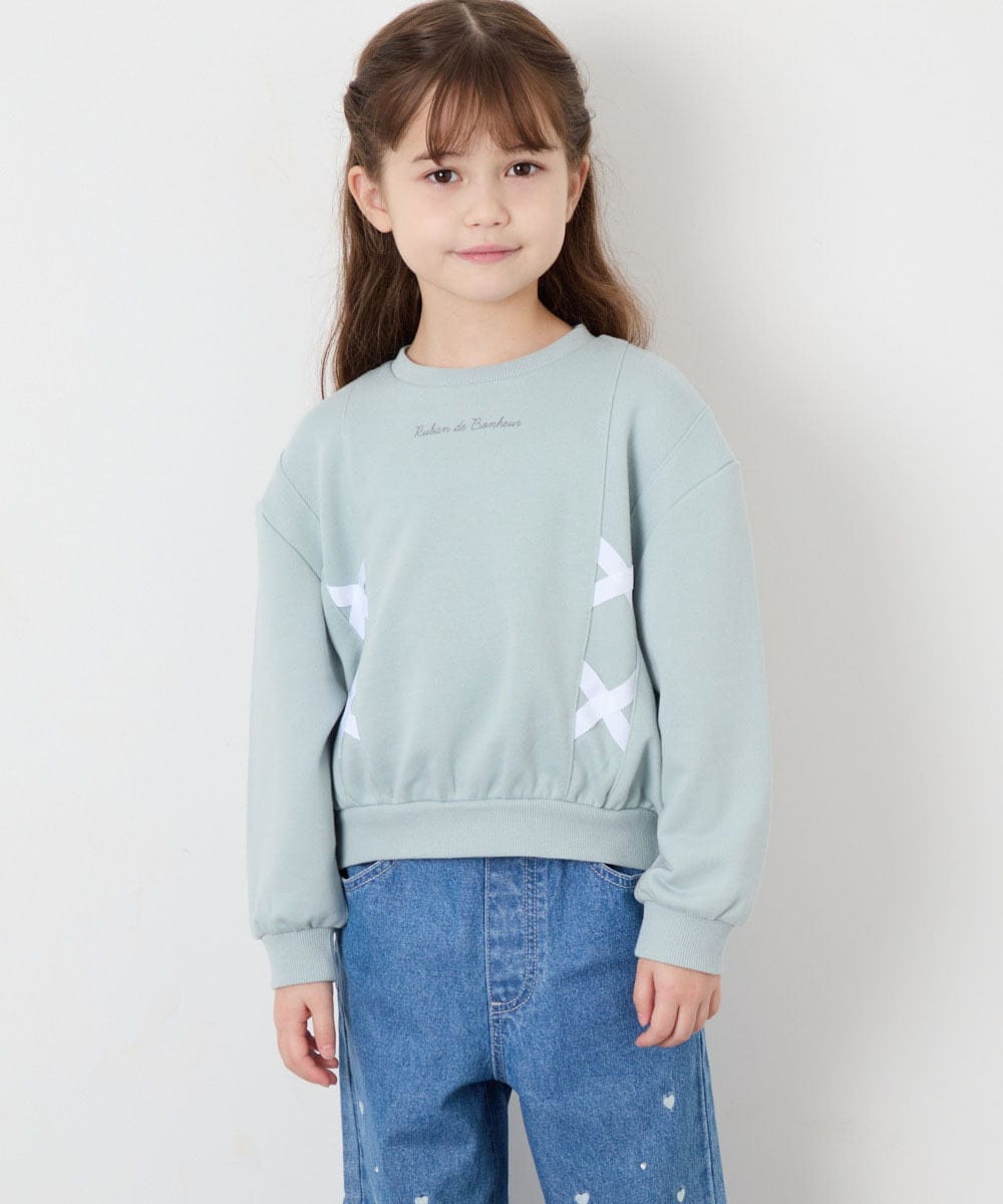 KJKAG47026 a.v.v KIDS [120-160]レースアップリボントレーナー