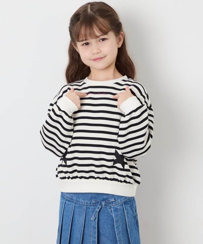 KJKAG47026 a.v.v KIDS [120-160]レースアップリボントレーナー