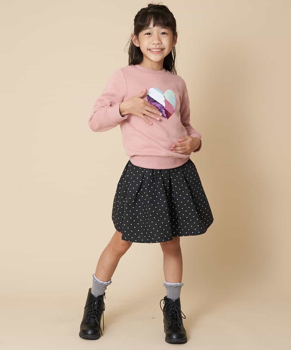 KJKAM42024 a.v.v KIDS(アー・ヴェ・ヴェ) [100-130]アソートモチーフトレーナー[WEB限定サイズ] ライトブルー(スワン)