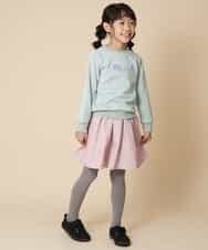 KJKAM42024 a.v.v KIDS(アー・ヴェ・ヴェ) [100-130]アソートモチーフトレーナー[WEB限定サイズ] ライトブルー(スワン)