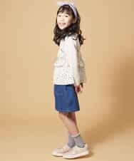 KJKAO43039 a.v.v KIDS(アー・ヴェ・ヴェ) [160]アソートキャミソールドッキングカットソー[WEB限定サイズ] ネイビー