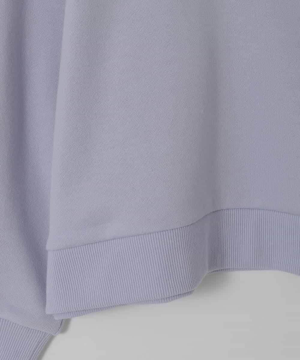 KJKBD01034 a.v.v KIDS(アー・ヴェ・ヴェ) [120-160]衿付きレースアップトレーナー ライトブルー