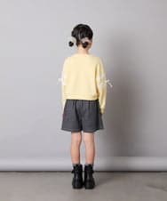 KJKBD02034 a.v.v KIDS(アー・ヴェ・ヴェ) [120-160]レーステープトレーナー ライトイエロー