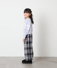 KJKBD02034 a.v.v KIDS(アー・ヴェ・ヴェ) [120-160]レーステープトレーナー ライトブルー