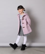 KJKBD02034 a.v.v KIDS(アー・ヴェ・ヴェ) [120-160]レーステープトレーナー グレー