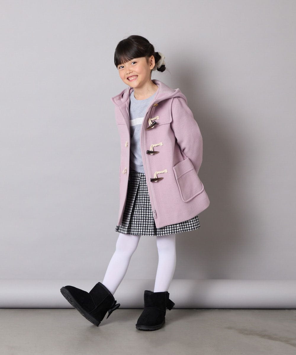 KJKBD02034 a.v.v KIDS(アー・ヴェ・ヴェ) [120-160]レーステープトレーナー グレー