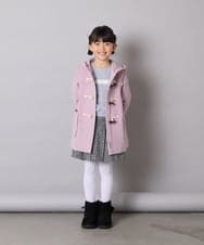 KJKBD02034 a.v.v KIDS(アー・ヴェ・ヴェ) [120-160]レーステープトレーナー グレー