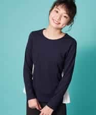 KJKDM01024 a.v.v KIDS(アー・ヴェ・ヴェ) [100-130]レースバックシャンカットソー[WEB限定サイズ] ラベンダー