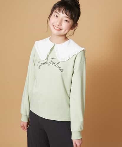 KJKDM04019 a.v.v KIDS [100-130]ロゴトレーナー[WEB限定サイズ]