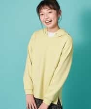 KJKDM05024 a.v.v KIDS(アー・ヴェ・ヴェ) [100-130]ダンボールフードパーカー[WEB限定サイズ] イエロー