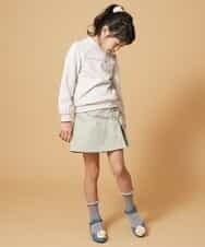 KJKDM09024 a.v.v KIDS(アー・ヴェ・ヴェ) [100-130]【15℃前後に最適！】メロートレーナー[WEB限定サイズ] ベージュ
