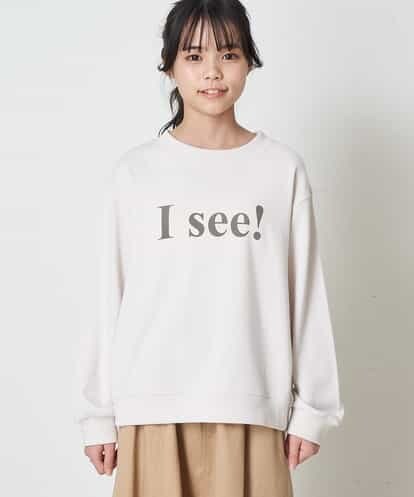 KJKDQ21029 a.v.v KIDS [140-150]ロゴプリント裏毛トレーナー