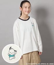 KJKEA83039 a.v.v KIDS(アー・ヴェ・ヴェ) [130]【ポチャッコ】リンガーT ホワイト