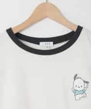 KJKEC83044 a.v.v KIDS(アー・ヴェ・ヴェ) [160]【ポチャッコ】リンガーT ホワイト