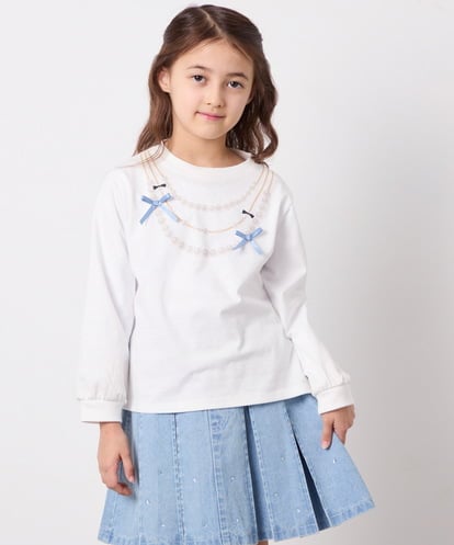 KJKED30021 a.v.v KIDS [110-150]モチーフアソートロンT