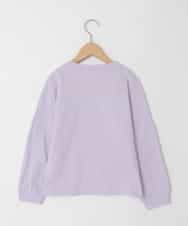 KJKED30021 a.v.v KIDS(アー・ヴェ・ヴェ) [110-150]モチーフアソートロンT ラベンダー