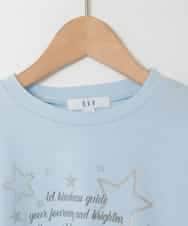 KJKED31026 a.v.v KIDS(アー・ヴェ・ヴェ) [120-160]ロゴアソートロンT ライトブルー