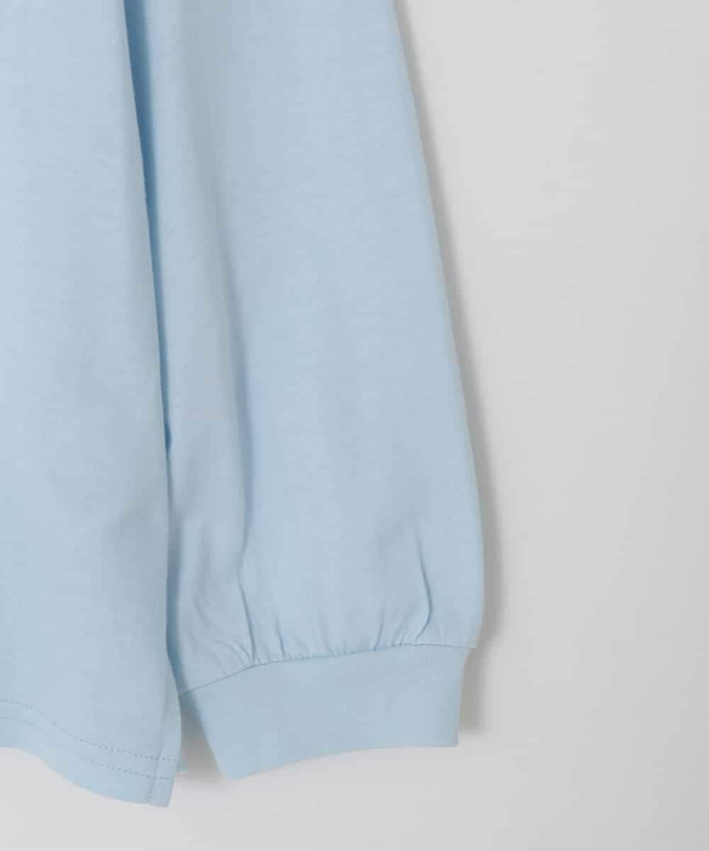 KJKED31026 a.v.v KIDS(アー・ヴェ・ヴェ) [120-160]ロゴアソートロンT ライトブルー