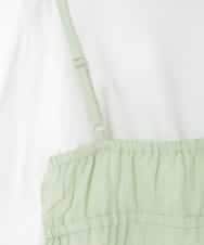 KJKED32039 a.v.v KIDS(アー・ヴェ・ヴェ) [120-160]3WAYレイヤードキャミソールトップス グリーン