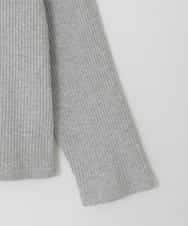 KJKED33044 a.v.v KIDS(アー・ヴェ・ヴェ) [140-160]レイヤード風テレコカットソー ライトグレー