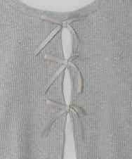 KJKED33044 a.v.v KIDS(アー・ヴェ・ヴェ) [140-160]レイヤード風テレコカットソー ライトグレー