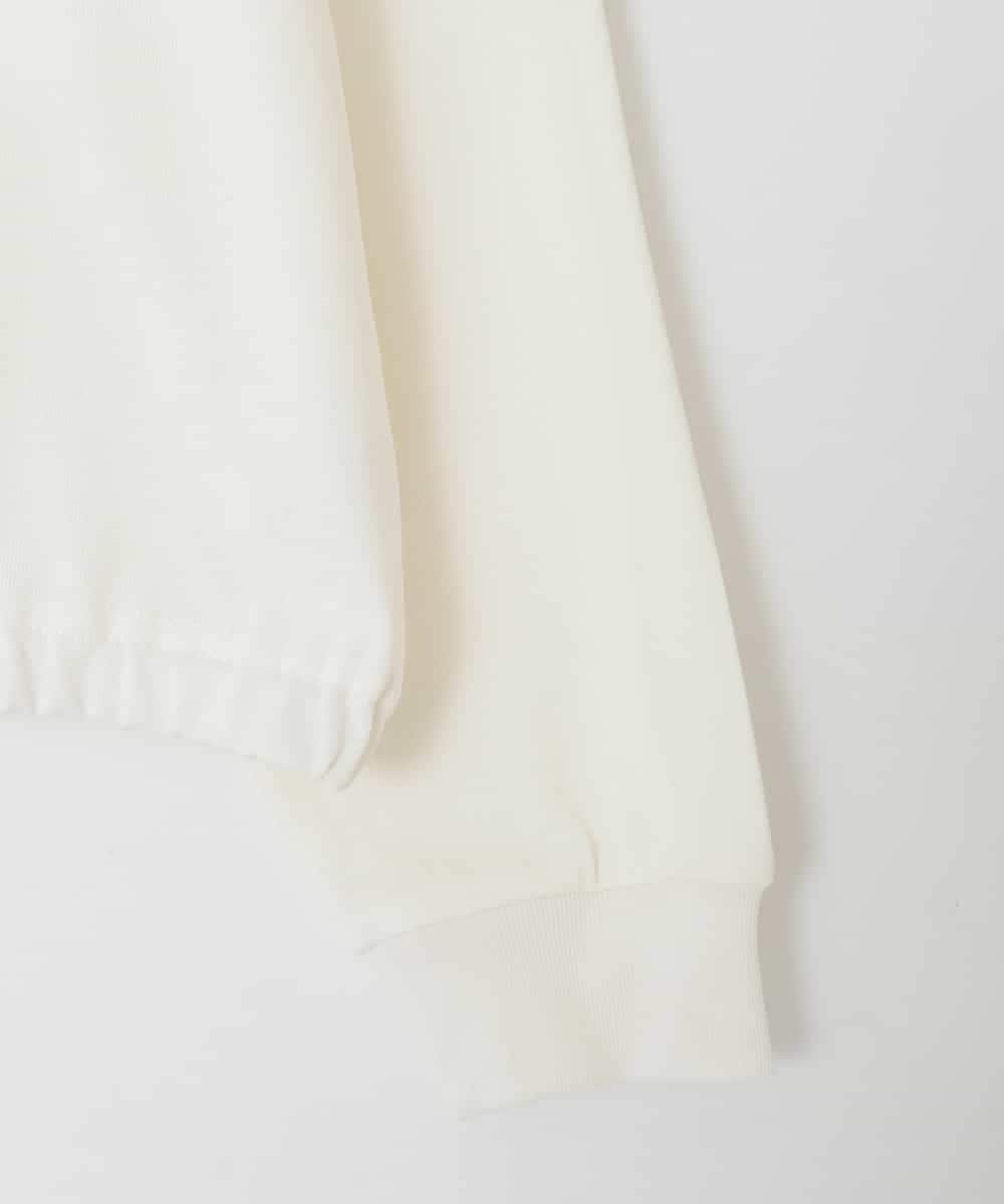 KJKED34029 a.v.v KIDS(アー・ヴェ・ヴェ) [130-160]配色ラインロゴカットソー ホワイト