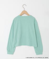 KJKED80034 a.v.v KIDS(アー・ヴェ・ヴェ) 【数量限定】[110-140][シナモロール＆ポチャッコ]スパンコールTシャツ グリーン