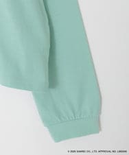 KJKED80034 a.v.v KIDS(アー・ヴェ・ヴェ) 【数量限定】[110-140][シナモロール＆ポチャッコ]スパンコールTシャツ グリーン