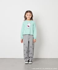 KJKED80034 a.v.v KIDS(アー・ヴェ・ヴェ) 【数量限定】[110-140][シナモロール＆ポチャッコ]スパンコールTシャツ ライトブルー