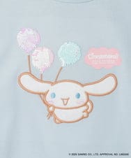 KJKED80034 a.v.v KIDS(アー・ヴェ・ヴェ) 【数量限定】[110-140][シナモロール＆ポチャッコ]スパンコールTシャツ ライトブルー