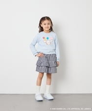 KJKED80034 a.v.v KIDS(アー・ヴェ・ヴェ) 【数量限定】[110-140][シナモロール＆ポチャッコ]スパンコールTシャツ ライトブルー