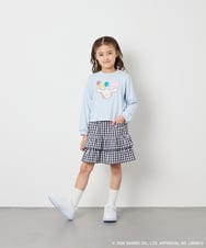 KJKED80034 a.v.v KIDS(アー・ヴェ・ヴェ) 【数量限定】[110-140][シナモロール＆ポチャッコ]スパンコールTシャツ ライトブルー