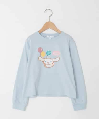 KJKED80034 a.v.v KIDS 【数量限定】[110-140][シナモロール＆ポチャッコ]スパンコールTシャツ