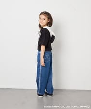 KJKED81044 a.v.v KIDS(アー・ヴェ・ヴェ) 【数量限定】[110-160][シナモロール＆ポチャッコ]ミミ付きオーバーTシャツ アイボリー