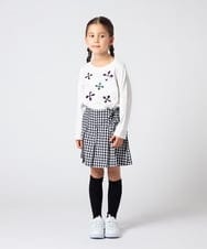 KJKEU31029 a.v.v KIDS(アー・ヴェ・ヴェ) [160]トゥインクルスパンコールロンT ライトブルー