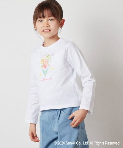 KJKEV80029 a.v.v KIDS [100-140]【すみっコぐらし】バックフリルＴシャツ