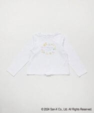 KJKEV81029 a.v.v KIDS(アー・ヴェ・ヴェ) [100-140]【すみっコぐらし】バックリボンＴシャツ ホワイト