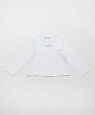 KJKEV81029 a.v.v KIDS(アー・ヴェ・ヴェ) [100-140]【すみっコぐらし】バックリボンＴシャツ ホワイト