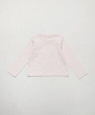 KJKEV82029 a.v.v KIDS(アー・ヴェ・ヴェ) [100-140]【すみっコぐらし】スパンコールＴシャツ ピンク