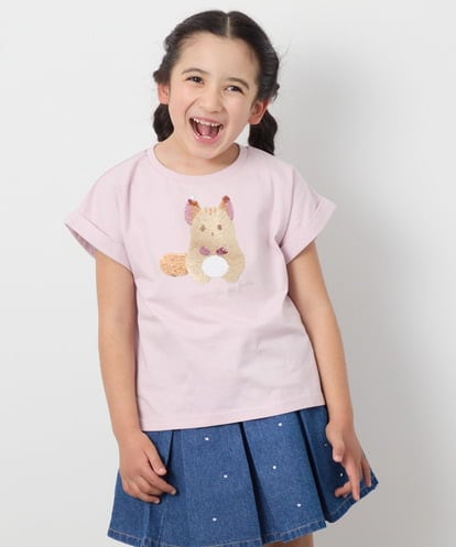 KJKFA04024 a.v.v KIDS [100-130]モチーフアソートTシャツ