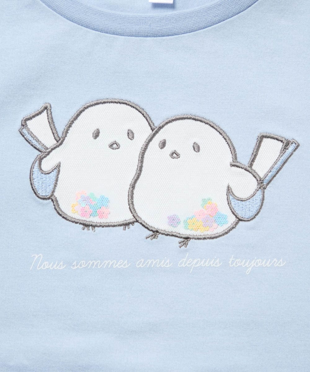 KJKFA04024 a.v.v KIDS(アー・ヴェ・ヴェ) [100-130]モチーフアソートTシャツ ピンク