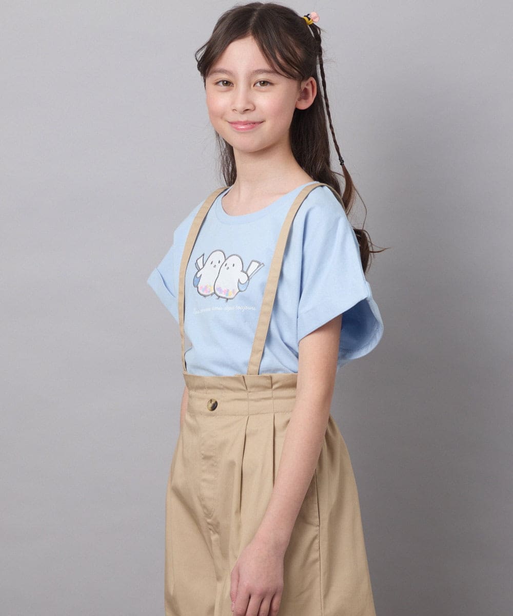KJKFB04029 a.v.v KIDS(アー・ヴェ・ヴェ) [140-150]モチーフアソートTシャツ ライトブルー