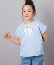 KJKFB04029 a.v.v KIDS(アー・ヴェ・ヴェ) [140-150]モチーフアソートTシャツ ライトブルー