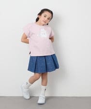 KJKFB04029 a.v.v KIDS(アー・ヴェ・ヴェ) [140-150]モチーフアソートTシャツ ライトブルー