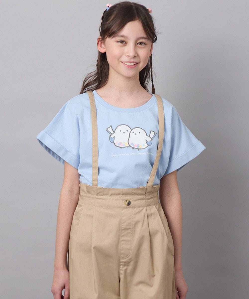 KJKFB04029 a.v.v KIDS(アー・ヴェ・ヴェ) [140-150]モチーフアソートTシャツ ライトブルー