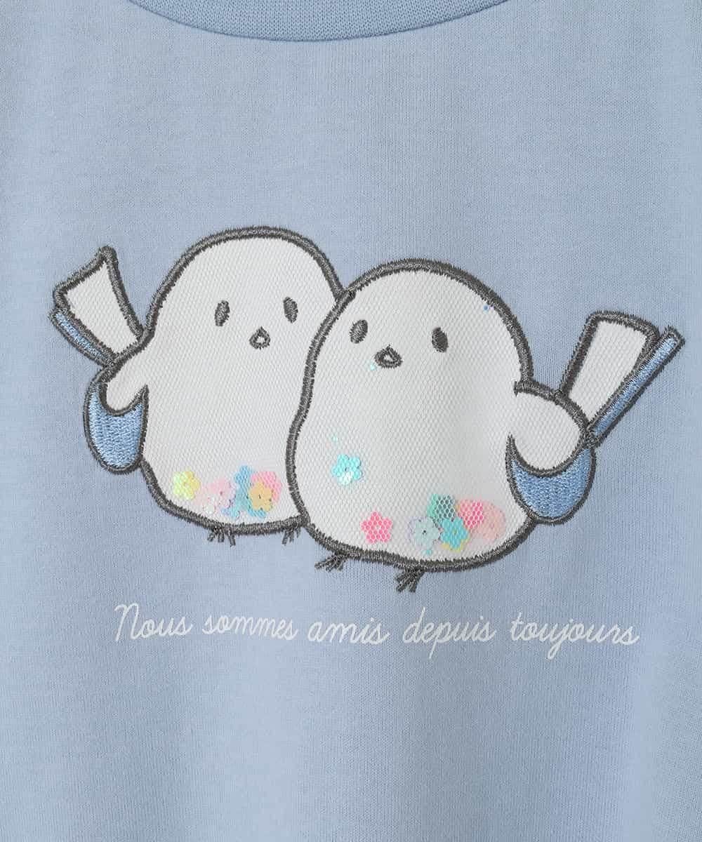 KJKFB04029 a.v.v KIDS(アー・ヴェ・ヴェ) [140-150]モチーフアソートTシャツ ライトブルー