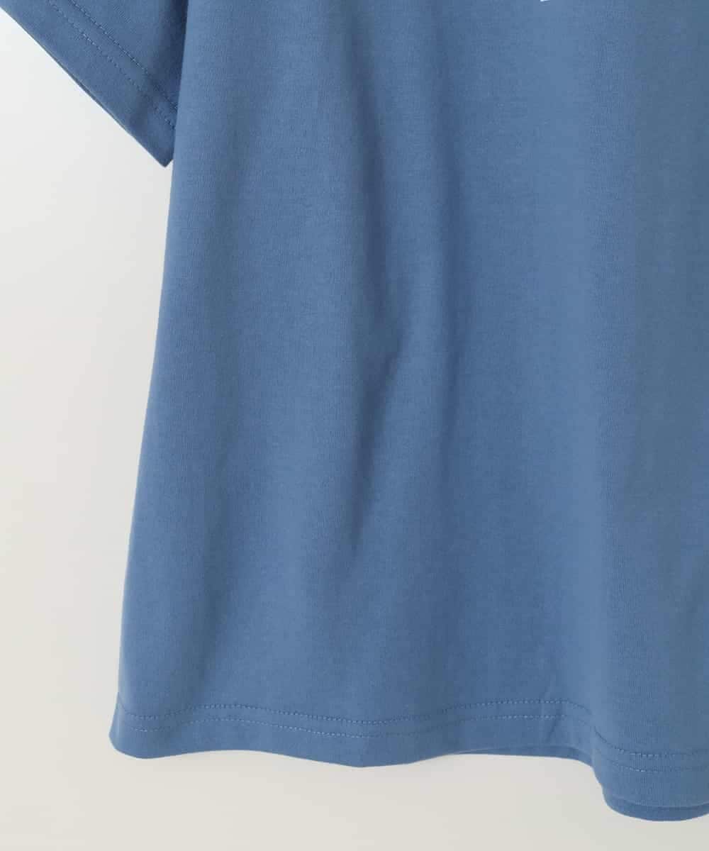 KJKFB41034 a.v.v KIDS(アー・ヴェ・ヴェ) [140-150]レースキリカエゲーミングＴシャツ ブルー